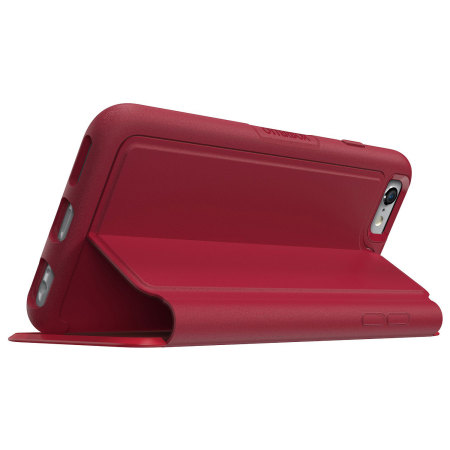Coque iPhone 6S / 6 OtterBox Symmetry Folio Wallet – Rouge