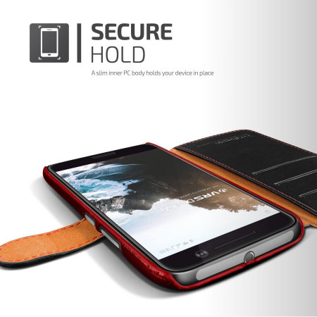 VRS Design Dandy HTC 10 Book Case Tasche in Schwarz