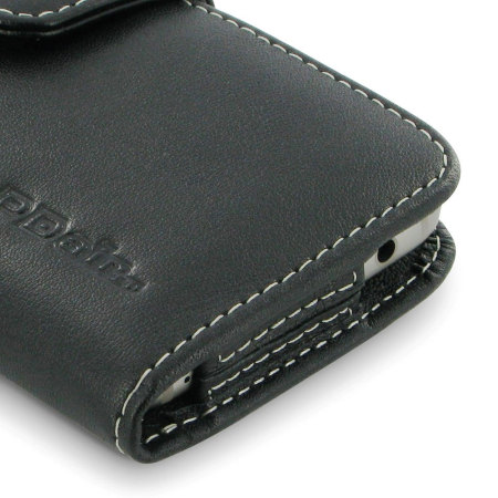 PDair Horizontal Leather Samsung Galaxy S7 Läderfodral - Svart