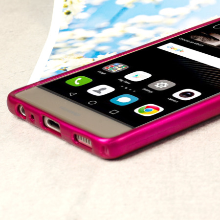 Mercury Goospery iJelly Huawei P9 Gel Case - Hot Pink
