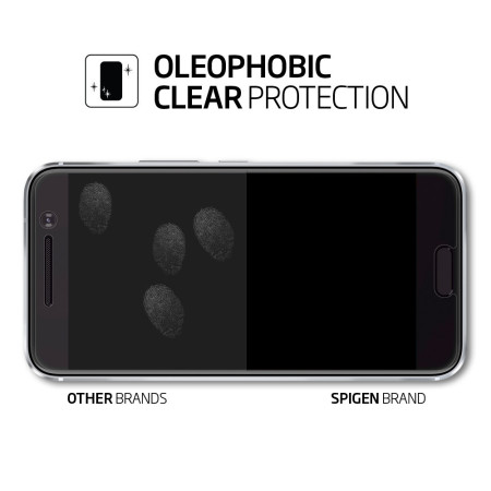 Spigen Crystal HTC 10 Screen Protectors - Three Pack