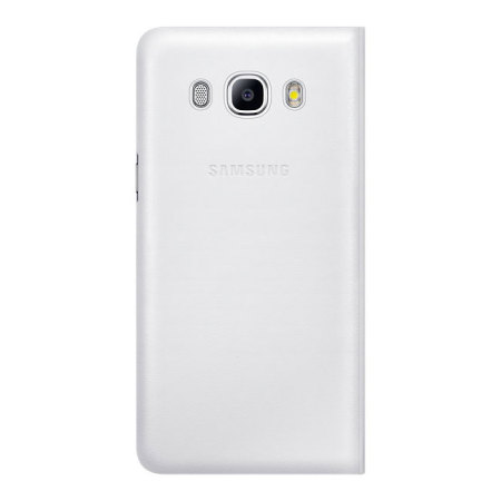 Original Galaxy J5 2016 Tasche Flip Wallet Cover in Weiß