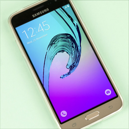 Olixar Ultra-Thin Samsung Galaxy J3 2016 Geeli kotelo - 100% Kirkas