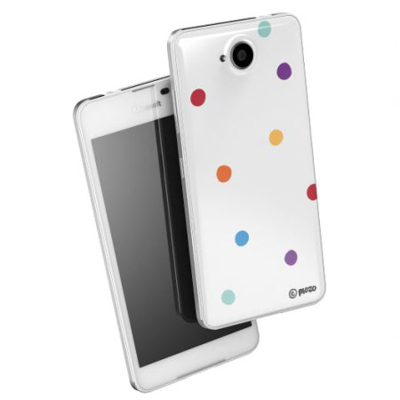 Mozo Microsoft Lumia 650 Back Candy Cover Case - Candy Dots