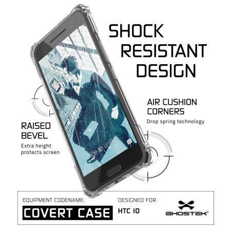 Coque HTC 10 Ghostek Covert - Transparent