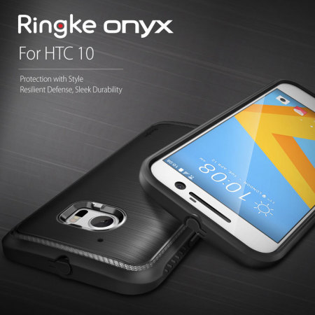 Coque HTC 10 Rearth Onyx Tough – Noire