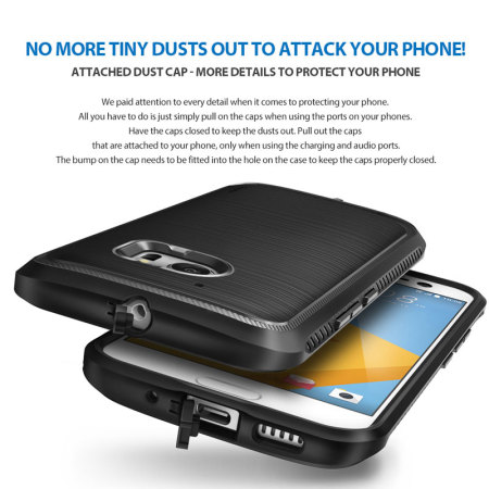 Rearth Onyx HTC 10 Tough Case - Black