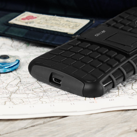 Olixar ArmourDillo Moto G4 Plus Protective Case - Black