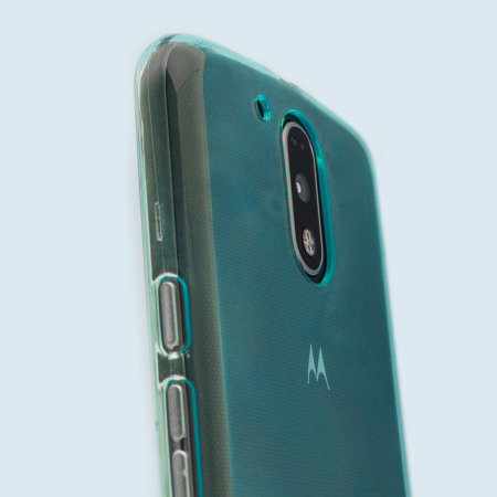 Coque Moto G4 FlexiShield en gel – Bleue