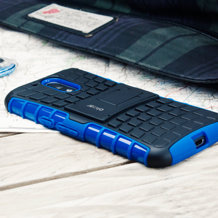 Olixar ArmourDillo Lenovo Moto G4 Plus Hülle in Blau