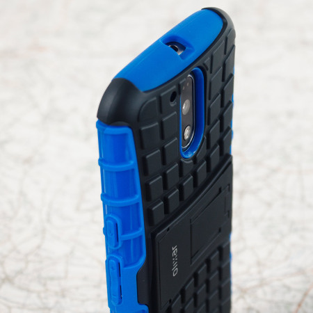 Olixar ArmourDillo Moto G4 Plus Protective Case - Blue