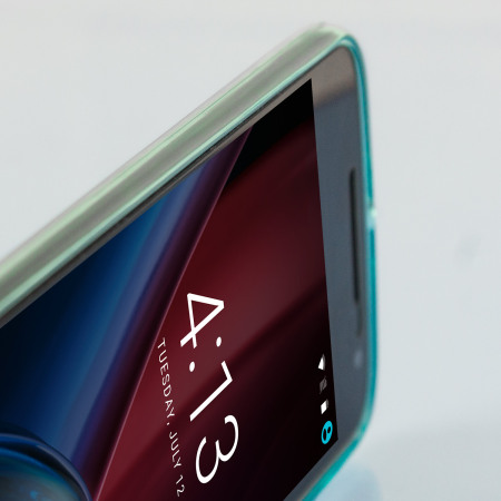 Coque Moto G4 Plus FlexiShield en gel – Bleue