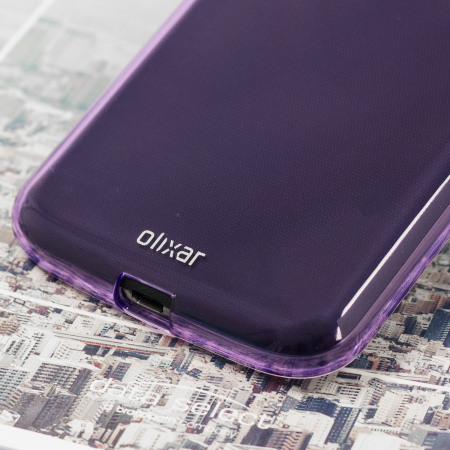 Olixar FlexiShield Moto G4 Plus Gel Case - Purple