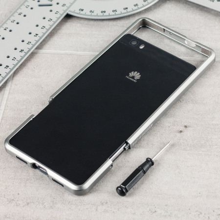 Verdikken Detecteerbaar Consequent Luphie Blade Sword Huawei P8 Lite Aluminium Bumper Case - Grijs