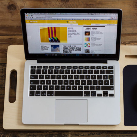 Bandeja soporte organizadora para MacBook, tablet y smartphones LapPad