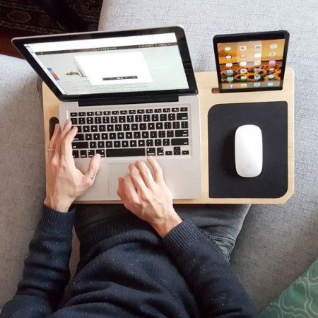 LapPad MacBook, Tablet & Smartphone Lap Tray Organiser