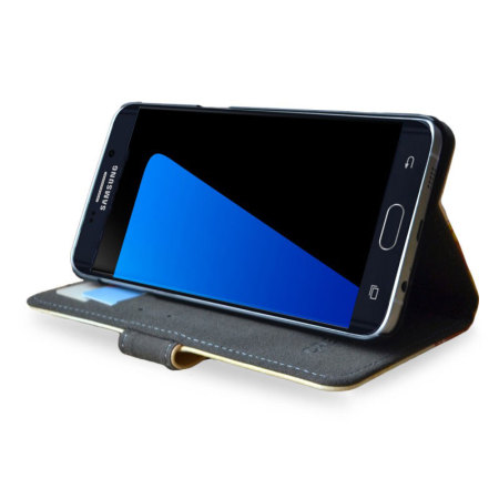 Funda Samsung Galaxy S7 Edge Create and Case con Tapa y Soporte - León