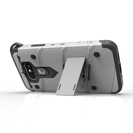 Zizo Bolt Series LG G5 Tough Case Hülle & Gürtelclip Stahl