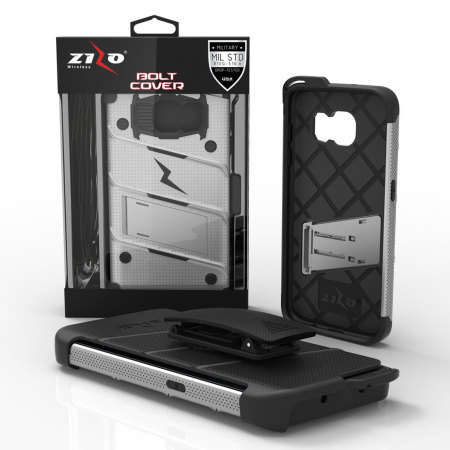 Funda Samsung Galaxy S7 Edge Zizo Bolt Series - Metalizada