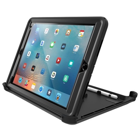 OTTERBOX DEFENDER SERIES CASE FOR IPAD PRO 9.7" BLACK WITH STAND