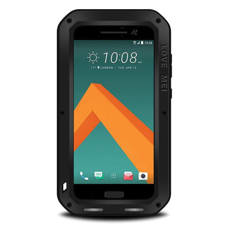 Love Mei Powerful HTC 10 Protective Case - Zwart