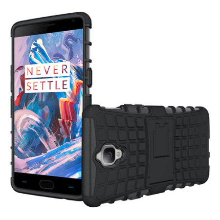 Olixar ArmourDillo OnePlus 3T / 3 Protective Deksel - Sort