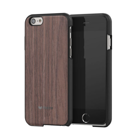 Mozo iPhone 6S / 6 Wood Back Cover - Black Walnut