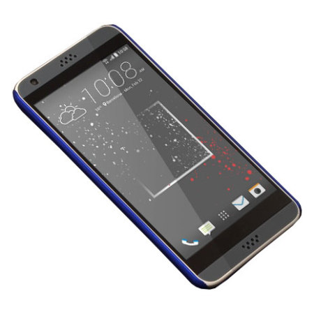 HTC Desire 530 / 630 Hybrid Rubberised Skal - Blå