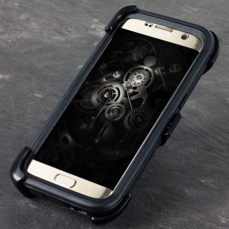 OtterBox Defender Series Samsung Galaxy S7 Edge Case - Zwart
