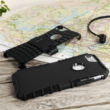 Olixar ArmourDillo iPhone 7 Protective Case - Black