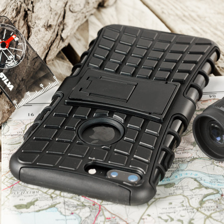 Olixar ArmourDillo iPhone 8 Plus / 7 Plus Protective Case - Black
