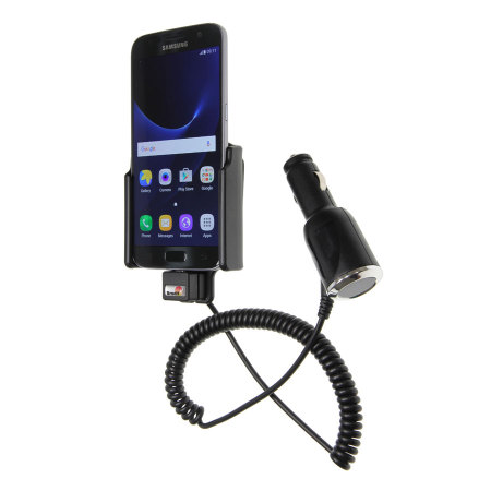 Support Galaxy S7 Brodit Active Pivotant + Chargeur allume cigare