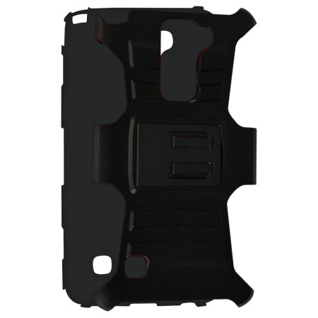 Zizo Robo Combo LG K8 Tough Case & Belt Clip - Black