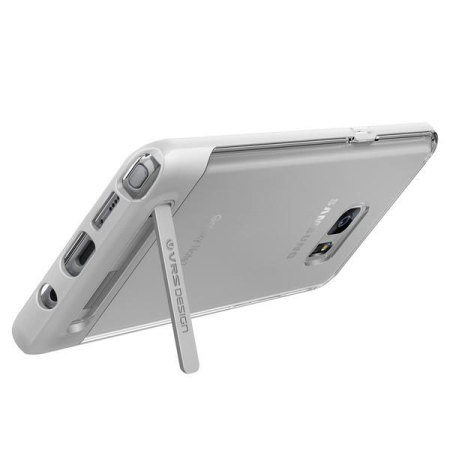 VRS Design Crystal Bumper Samsung Galaxy Note 7 Case - Light Silver