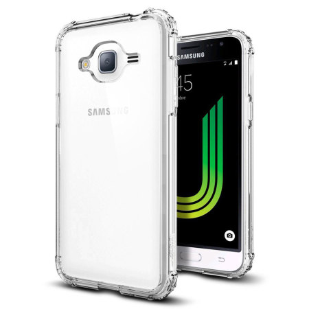 Expliciet Word gek schokkend Spigen Ultra Hybrid Samsung Galaxy J3 2016 Case - Crystal Clear
