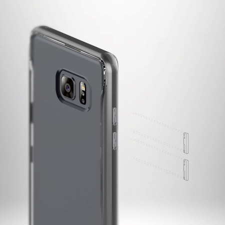 Funda Galaxy Note 7 Caseology Skyfall Series - Negra / Transparente