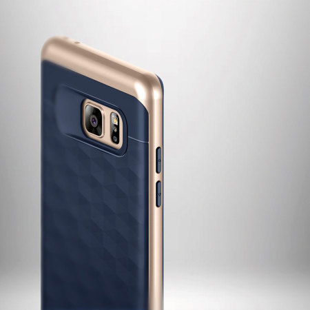 Caseology Parallax Series Samsung Galaxy Note 7 Hülle Navy Blau