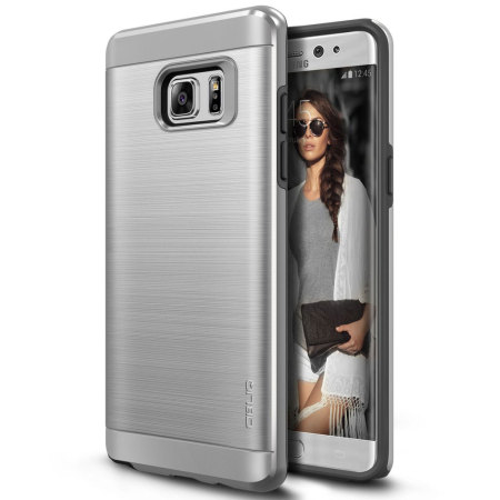 Obliq Slim Meta Samsung Galaxy Note 7 Case - Titanium Silver
