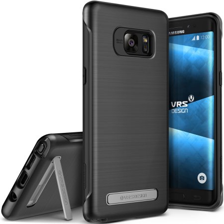 VRS Design Duo Guard Samsung Galaxy Note 7 Case - Donker Zilver
