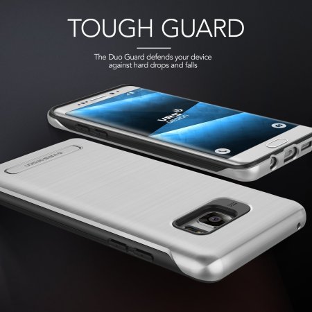 VRS Design Duo Guard Samsung Galaxy Note 7 Case Hülle in Satin Silber
