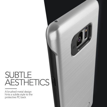 VRS Design Duo Guard Samsung Galaxy Note 7 Case - Satin Silver