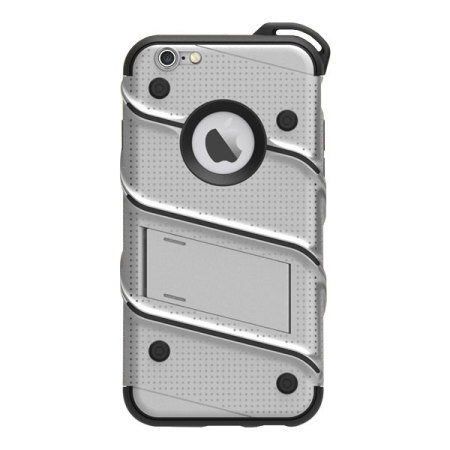 Zizo Bolt Series iPhone 6S / 6 Tough Case & Belt Clip - Steel