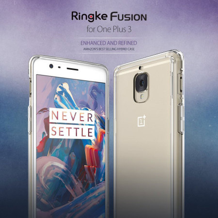 Rearth Ringke Fusion OnePlus 3T / 3 Case - Crystal View