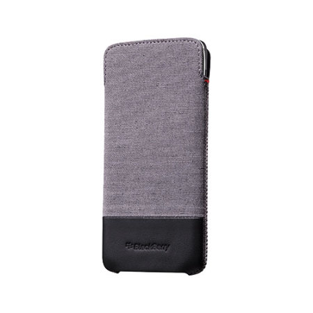 Official Blackberry DTEK50 Smart Pocket Case - Grey/Black