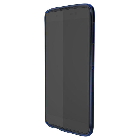 Official Blackberry DTEK50 Soft Shell Translucent Case - Blue