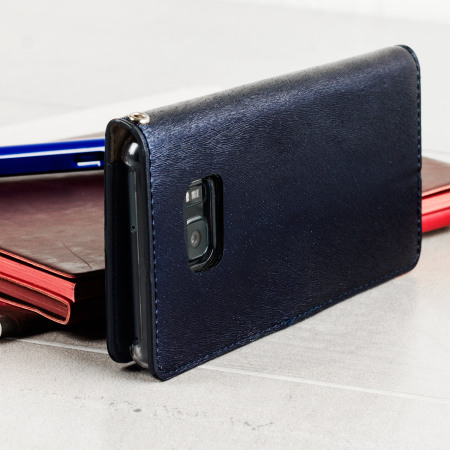 Hansmare Calf Samsung Galaxy Note 7 Plånboksfodral - Mörkblå