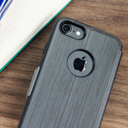 Moshi SenseCover iPhone 8 / 7 Smart Case - Charcoal Black