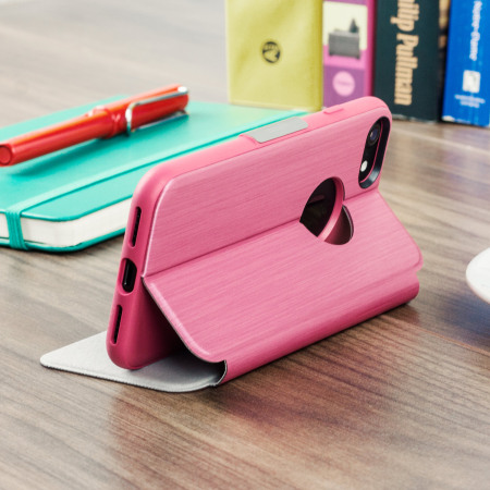 Moshi SenseCover iPhone 8 / 7 Smart Case - Rose Pink
