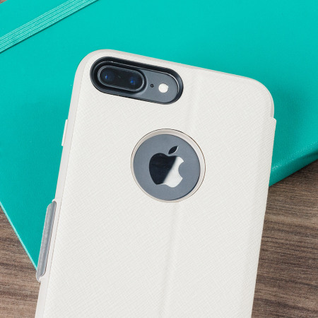 Moshi SenseCover iPhone 8 Plus / 7 Plus​ Smart Case in Stein Weiß