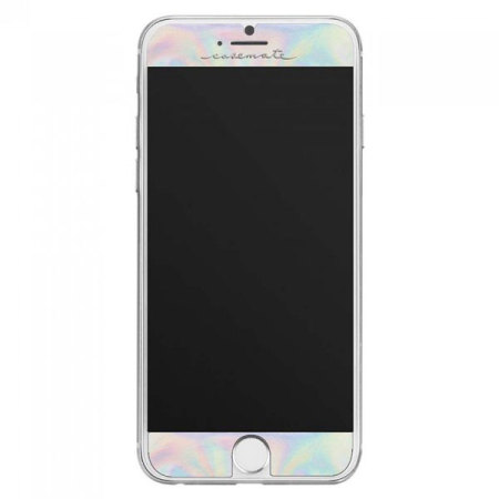 Case-Mate iPhone 7 Gilded Gehärtetes Glas Displayschutz Iridescent